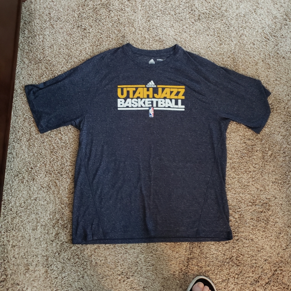 Utah Jazz Adidas Climalite on-court shirt